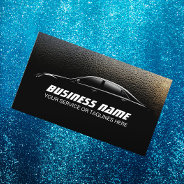 Auto Detailing Water Drops Professional Car Business Card at Zazzle