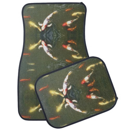 Auto Floor Mats _ Koi Fish