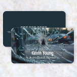 Auto Glass Repair Business Card at Zazzle