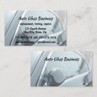 Auto Glass Tinting Repair Business