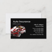 Auto Insurance Business Card (Front/Back)