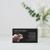Auto Insurance Business Card (Standing Front)