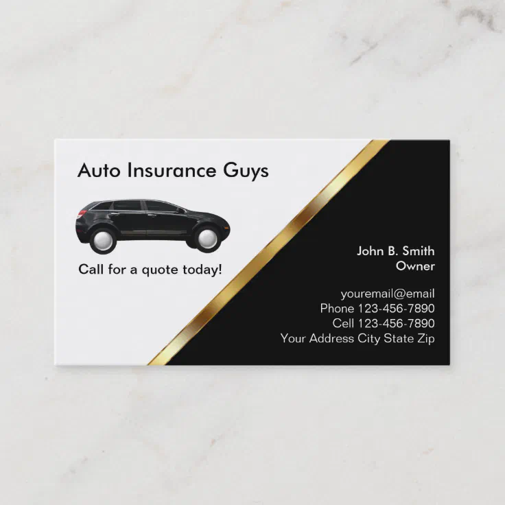 auto insurance card