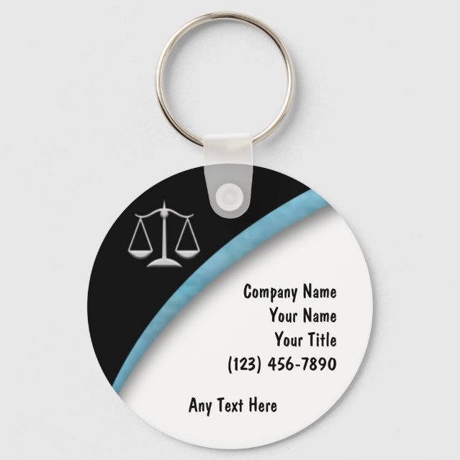 Auto Key Chains Attorney (Front)