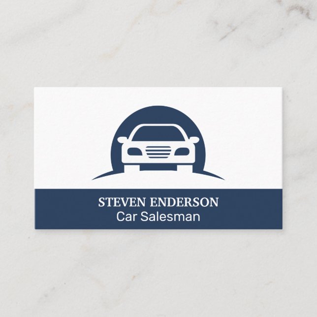 Auto Logo Business Card (Front)