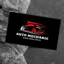Auto Mechanic Automotive Repair Service Business Card