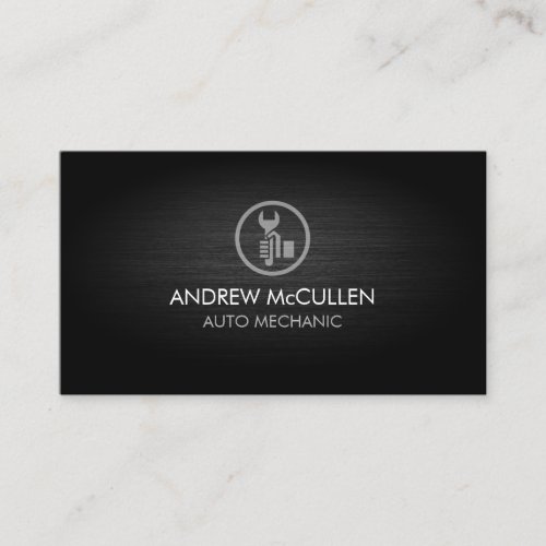 Auto Mechanic Car Repair Business Card