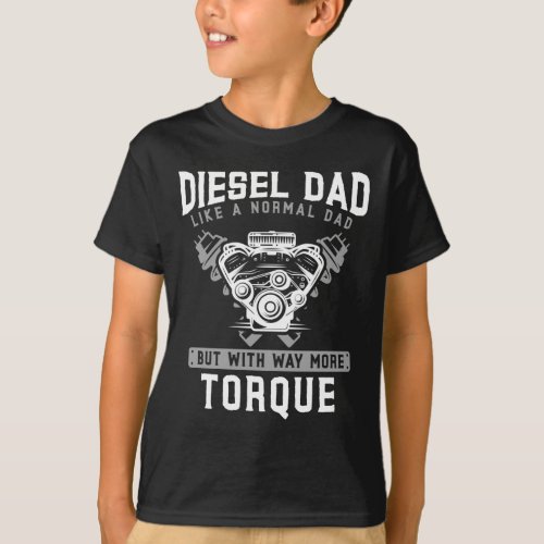 Auto Mechanic Father Repairman Dad Automobile T_Shirt