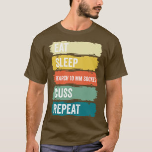 Auto Mechanic Funny Garage Fix s Mechanic 10 mm So T-Shirt