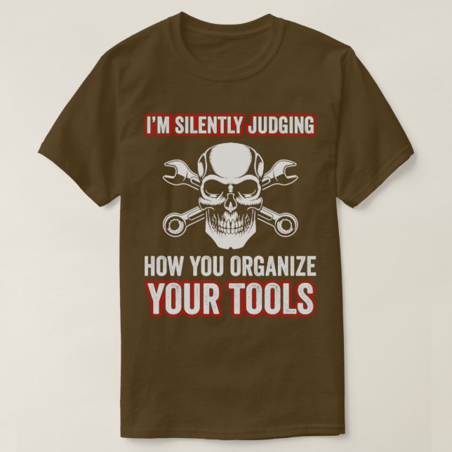 Auto Mechanic Funny Garage Fixing Cars Mechanic To T-Shirt (Design Front)