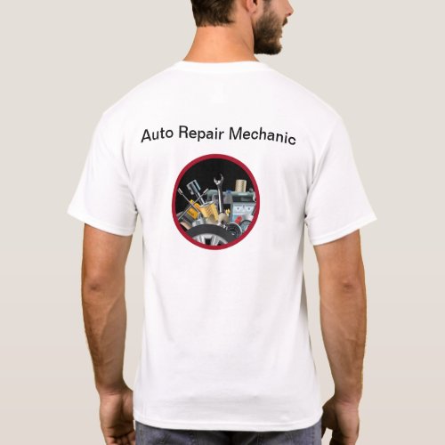 Auto Mechanic Logo Work Shirts