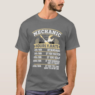 Auto mechanic t shirt