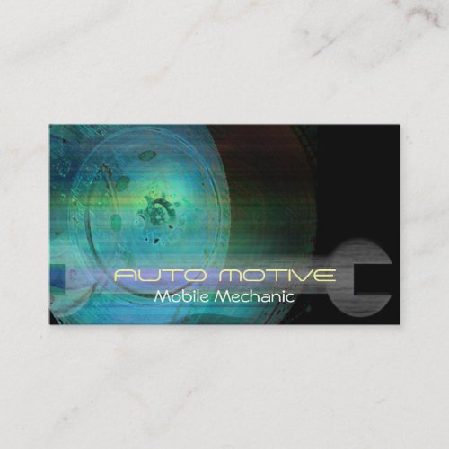 Auto Motive Mobile Mechanic Business Card