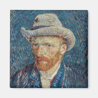 Auto portrait of Van Gogh Magnet