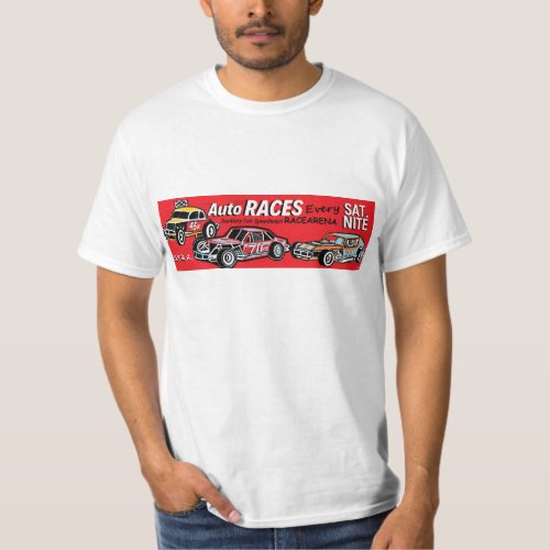 Auto Races Danbury Fair Speedways Racearena SNYRA T_Shirt