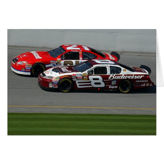 Auto Racing Cards (Front Horizontal)