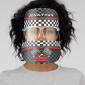 Auto Racing Design Face Shield (Insitu)