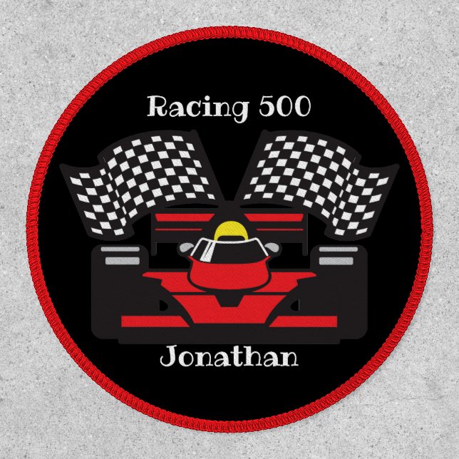 Auto Racing Design Patch (Front)