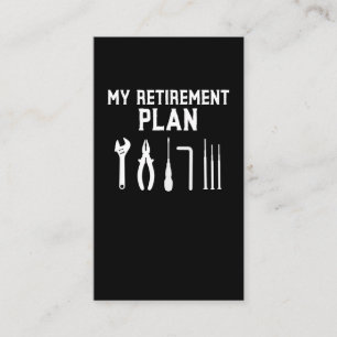 Auto Racing Men Quotes for Retiree Dad Business Card