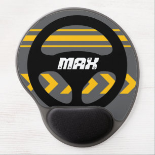 Auto racing mouse pad for office or gaming