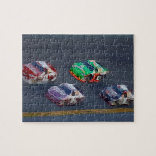 Auto Racing Puzzle