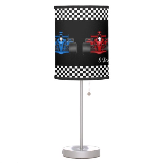 Auto Racing Table Lamp (Left)