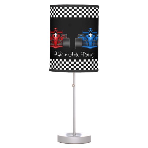 Auto Racing Table Lamp