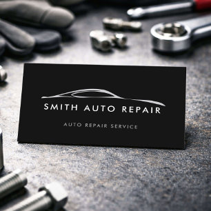 Auto Repair and Detailing Business Card