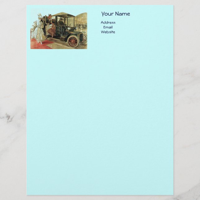 AUTO REPAIR- AUTOMOTIVE LETTERHEAD (Front)