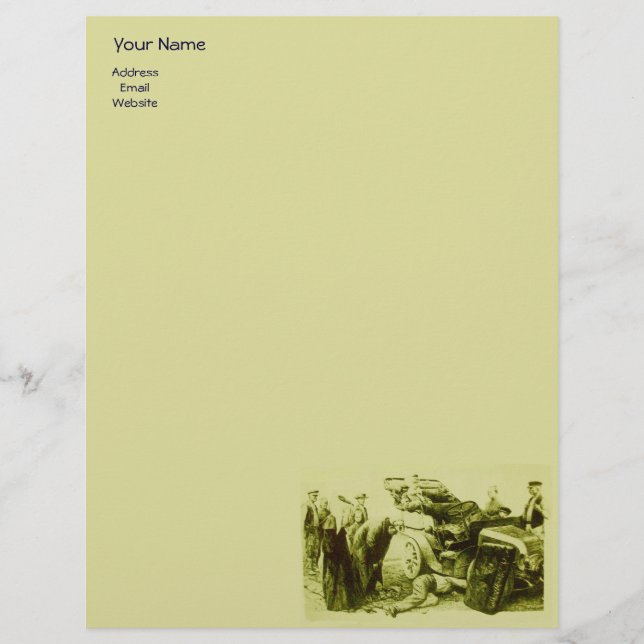 AUTO REPAIR- AUTOMOTIVE LETTERHEAD (Front)