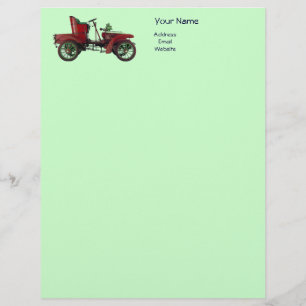 AUTO REPAIR- AUTOMOTIVE LETTERHEAD