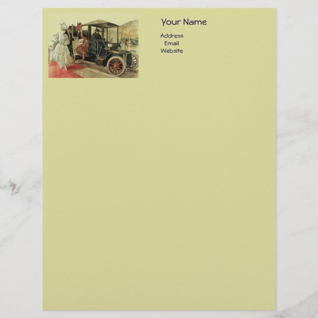 AUTO REPAIR- AUTOMOTIVE LETTERHEAD (Front)