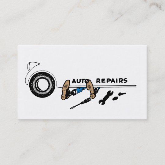 free business card maker for mobile mechanic