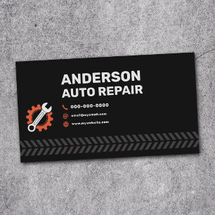 Auto Repair Business Card