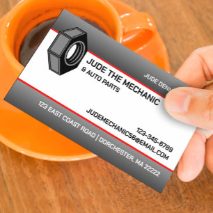 Auto Repair Business Card Template