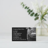 Auto Repair Business Cards (Standing Front)