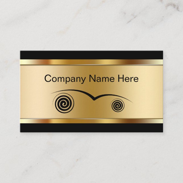 Auto Repair Business Cards (Front)