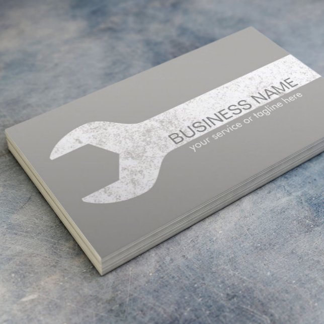 Auto Repair Car Automotive Mechanic Professional Business Card (Creator Uploaded)