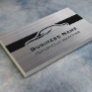Auto Repair Car Detailing Automotive Modern Metal Business Card