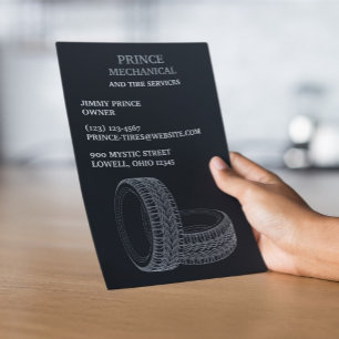 Auto Repair Tire Service Flyer Template