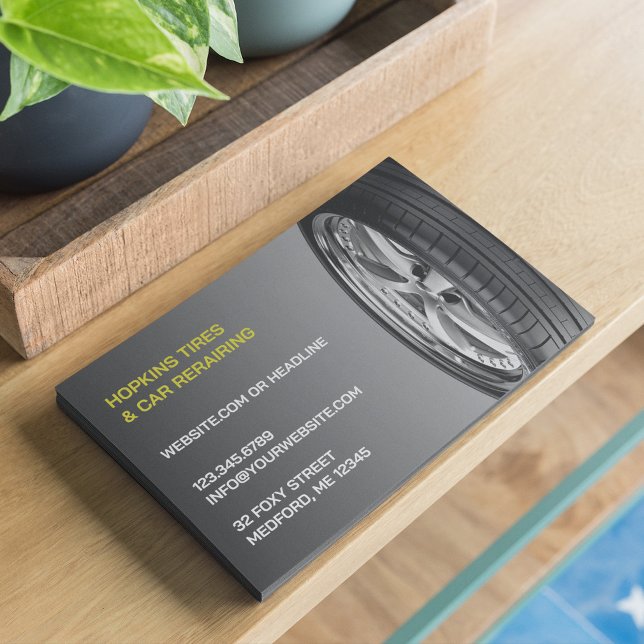 Auto Repair Tire Service Flyer Template (Creator Uploaded)