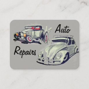 Auto Repairs Business Card