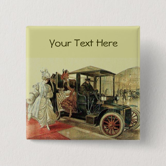 AUTO RESTORATION - AUTOMOTIVE BUTTON (Front)