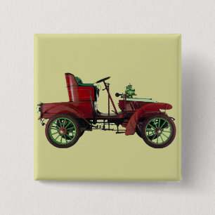 AUTO RESTORATION - AUTOMOTIVE PINBACK BUTTON