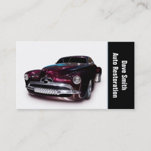 Auto Restoration Business Card