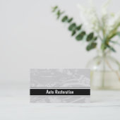 Auto Restoration Business Cards (Standing Front)