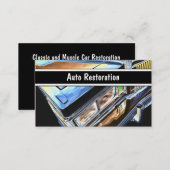 Auto Restoration Business Cards (Front/Back)