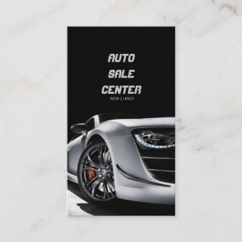 Auto Sale Car Dealership Business Card by olicheldesign at Zazzle