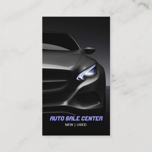 Customizable Auto, Car, Dealer Business Card