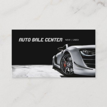Auto Sale Car Dealership Business Card by olicheldesign at Zazzle